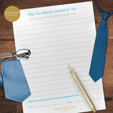 Load image into Gallery viewer, Dear Dad: I'm Entirely Grateful for You - Printable Letters
