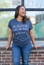 Load image into Gallery viewer, The Soul Heals when the Lesson is Learned Unisex Tee